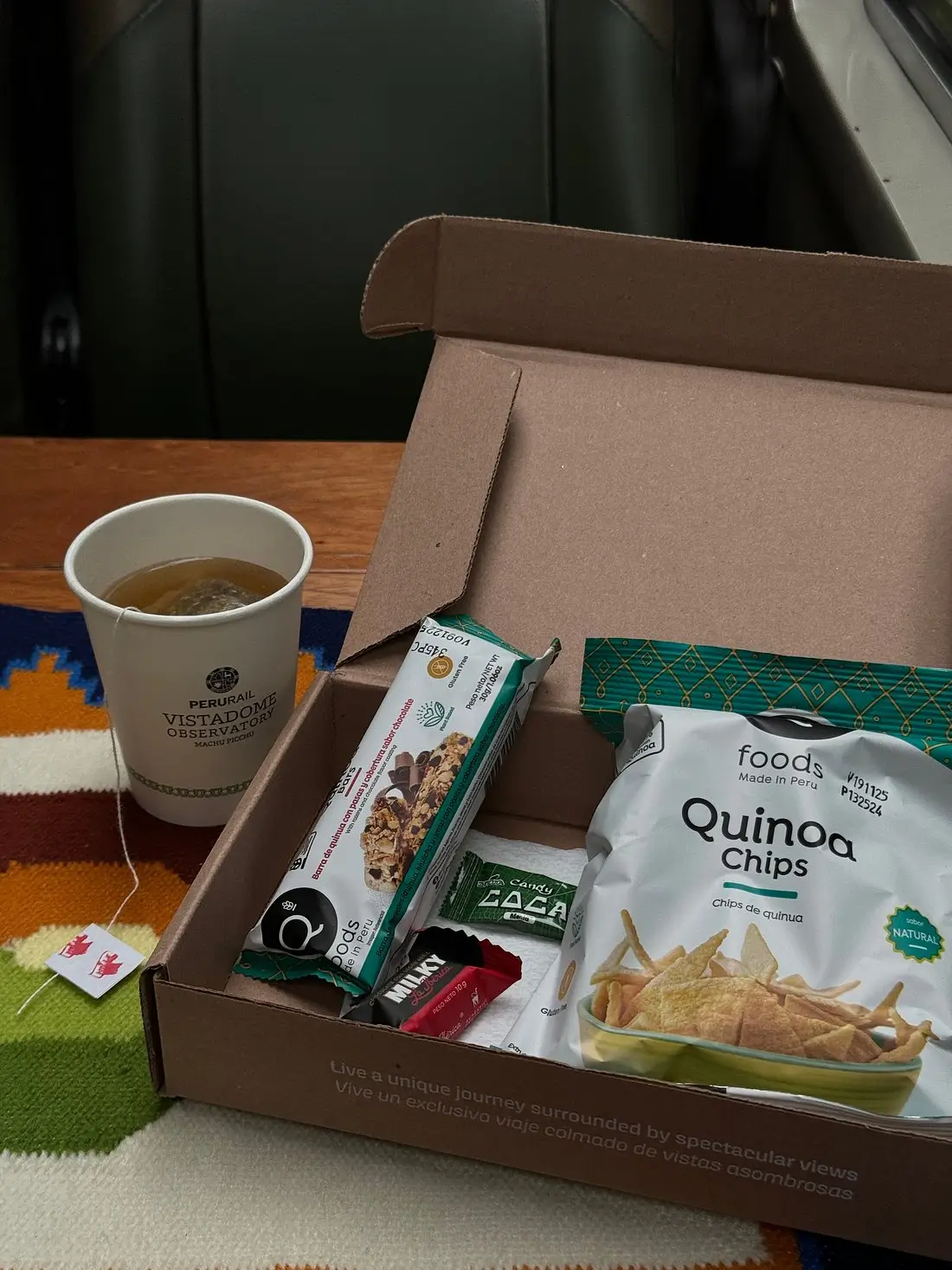 Aperitivos y bebidas del Observatorio Vistadome